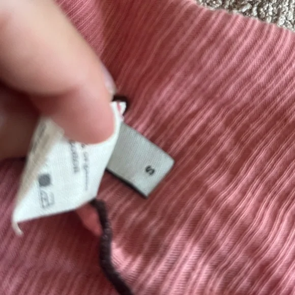 Pink Long Sleeve Women's Top - Picture 6 of 7